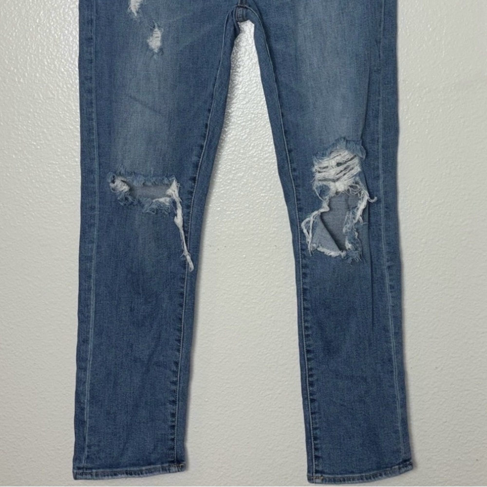 Pilcro Slim Boyfriend Crop jeans Woman's Size 29 distressed - Picture 5 of 16